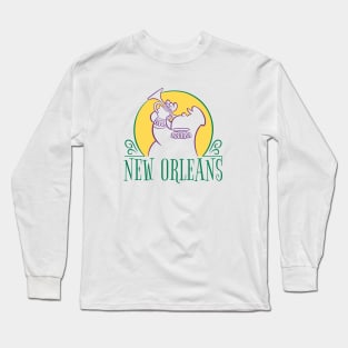 New Orleans Jazz Music Long Sleeve T-Shirt